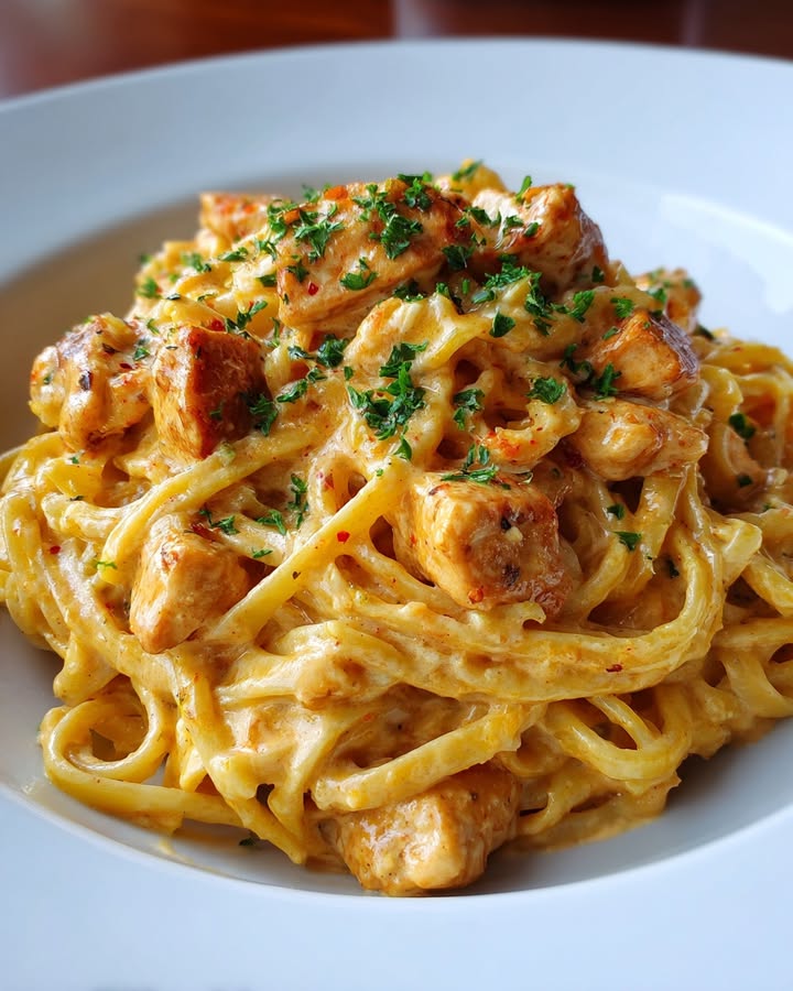 Pâtes Crémeuses Cajun