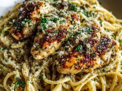 Pâtes Crémeuses Poulet : Recette Facile et Savoureuse