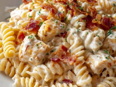 Pâtes Poulet Ranch : Recette Rapide et Savoureuse
