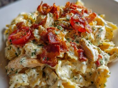 Pâtes Ranch Croustillantes : Recette Facile et Savoureuse