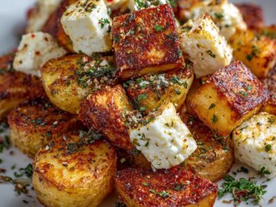 Pommes Frites Grecques Feta : Recette Savoureuse et Facile