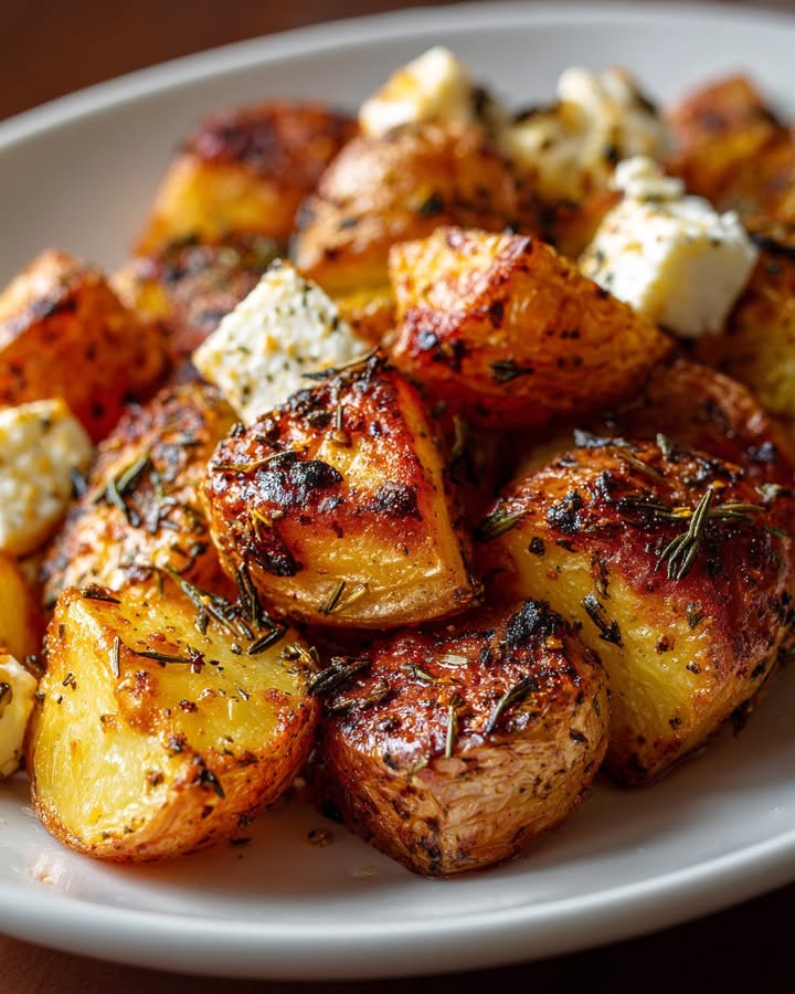 Pommes de Terre Feta : Recette Facile et Savoureuse 1 Pommes de Terre Feta