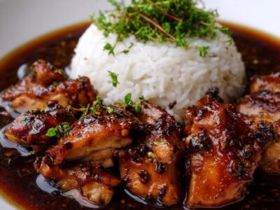 Poulet Caramélisé Réconfortant : Recette Facile et Savoureuse