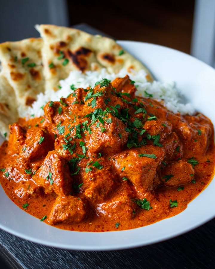 Poulet Curry Crémeux