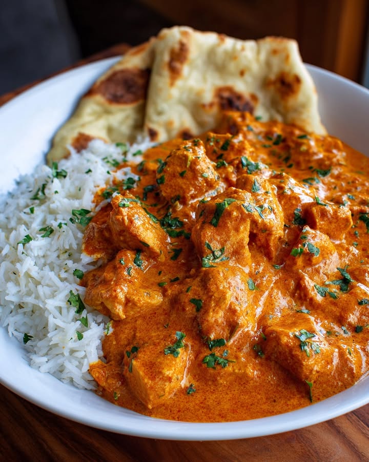 Poulet Curry Crémeux