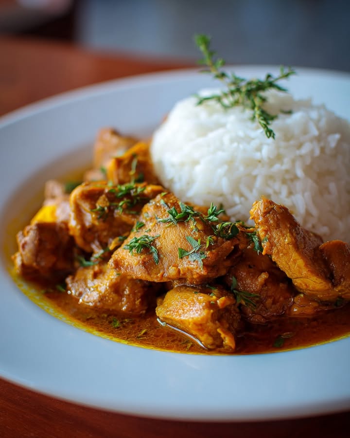 Poulet Curry Jamaïcain
