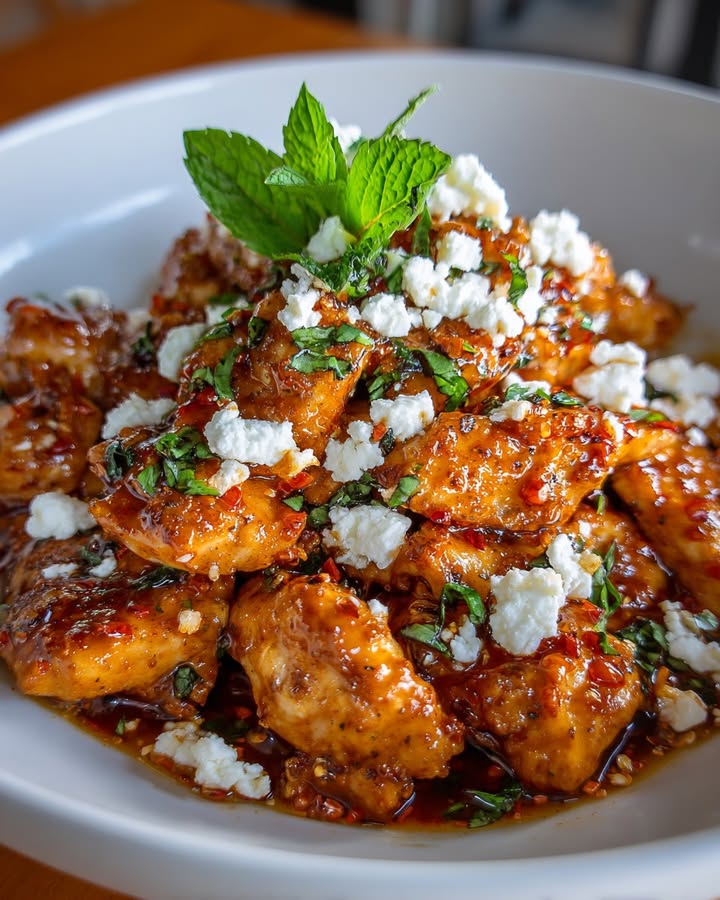 Poulet Feta Miel