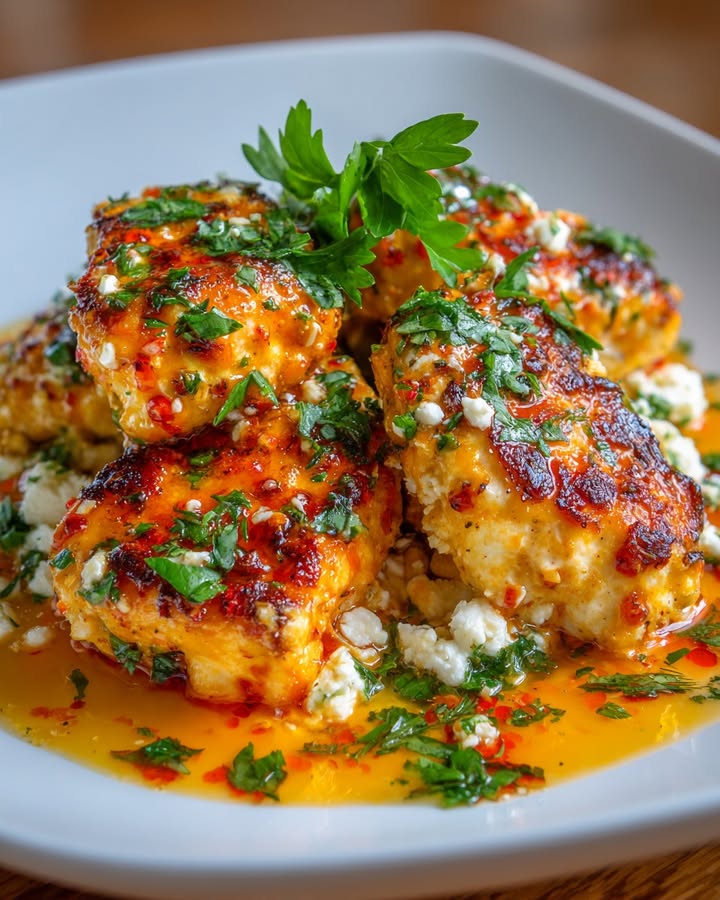 Poulet Feta Miel