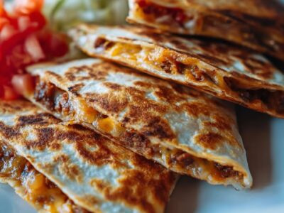 Quesadillas Burger Gourmandes : Recette Facile et Savoureuse