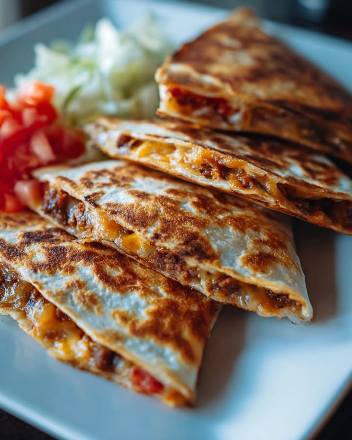 Quesadillas Burger Gourmandes