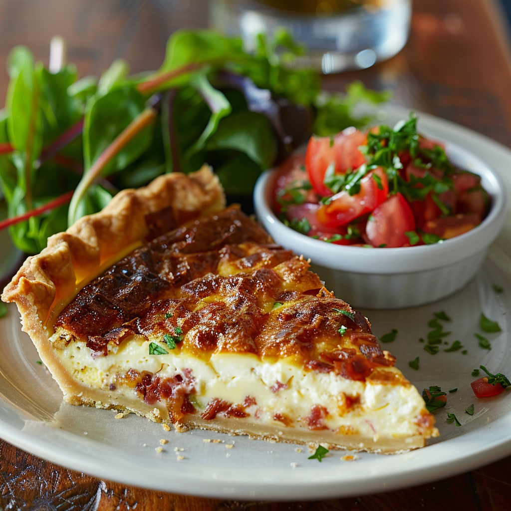 Quiche lorraine traditionnelle