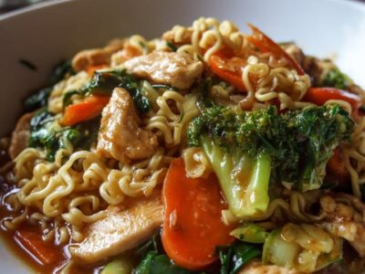 Ramen Poulet Express : Recette Rapide et Savoureuse