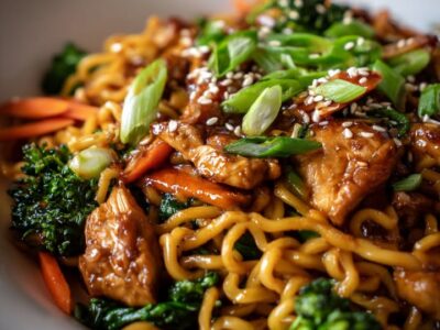 Ramen Poulet Express : Recette Rapide et Savoureuse