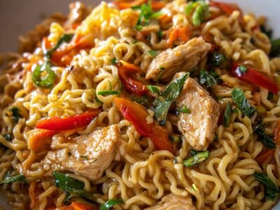 Ramen Poulet Express : Recette Rapide et Savoureuse