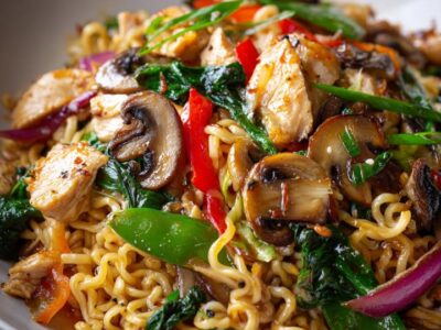 Ramen Poulet Express : Recette Rapide et Savoureuse