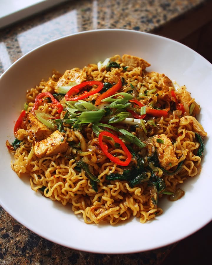 Ramen Sautés Poulet