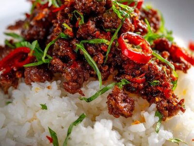 Riz Bœuf Croustillant : Recette Facile et Savoureuse