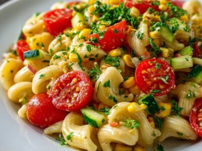 Salade Pâtes Maïs : Recette Facile et Savoureuse