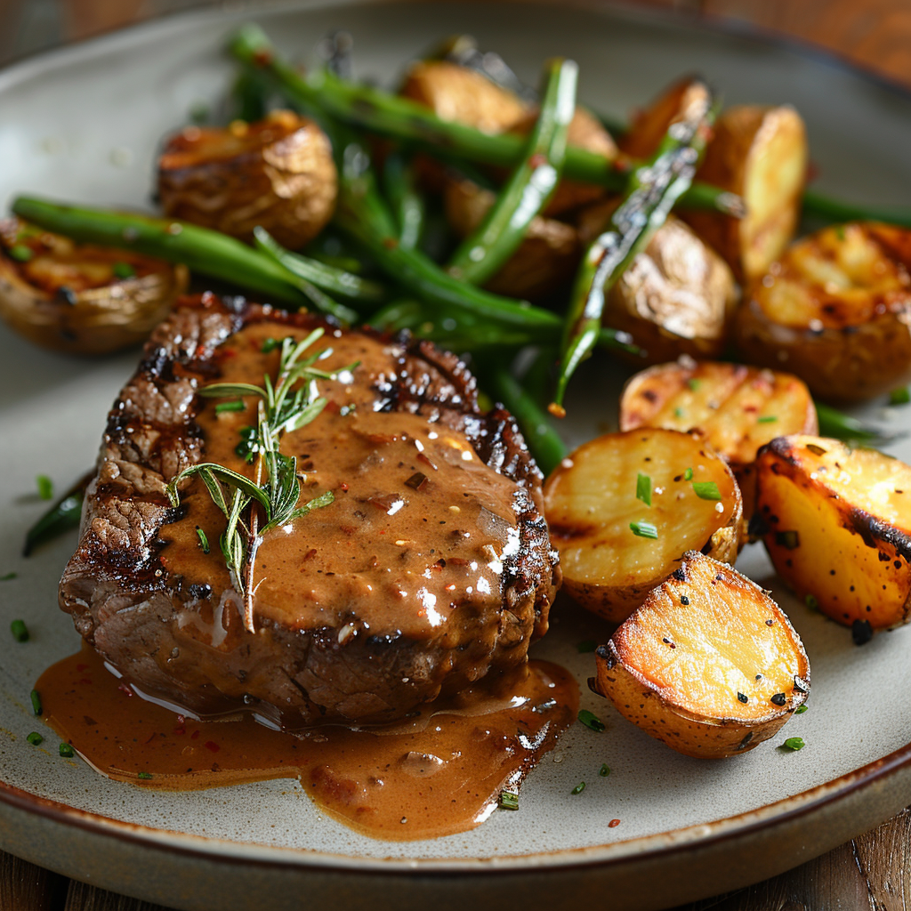 Sauce au poivre pour steak : Recette facile et savoureuse 4 Sauce au poivre pour steak