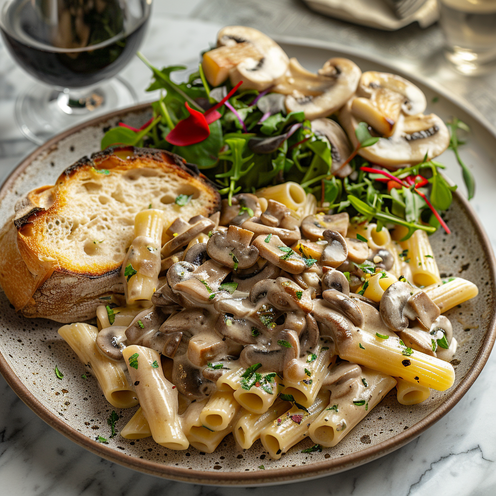 Sauce aux champignons pour pâtes