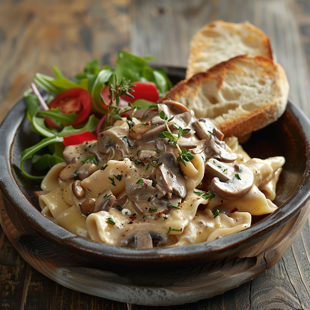 Sauce aux champignons pour pâtes