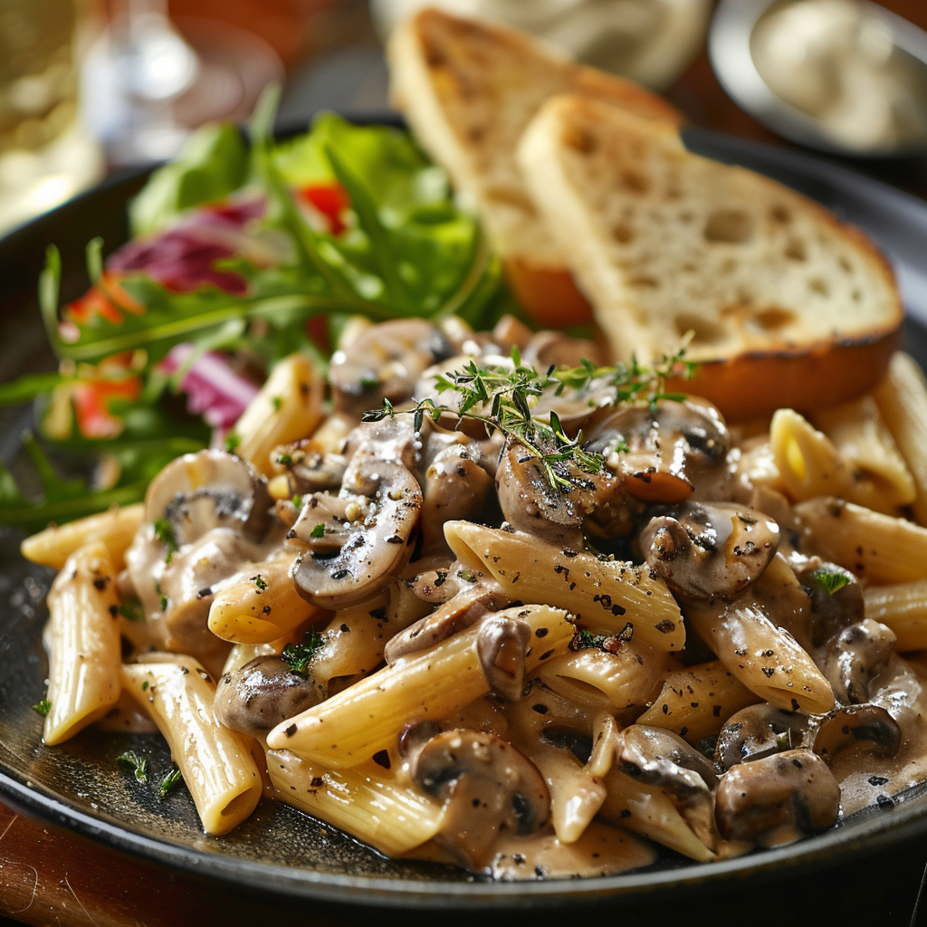 Sauce aux champignons pour pâtes