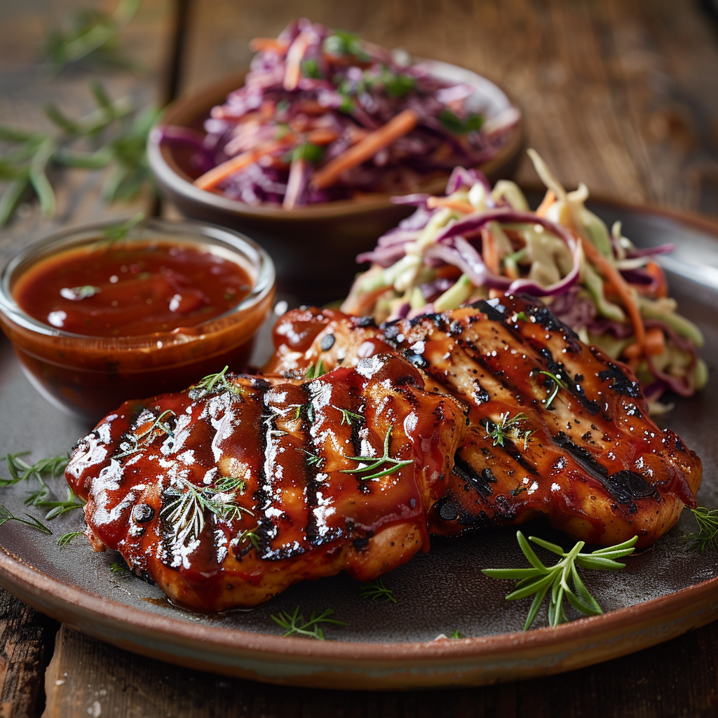 Sauce barbecue maison fumée