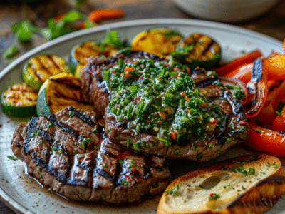 Sauce chimichurri argentine : La recette authentique et facile à réaliser
