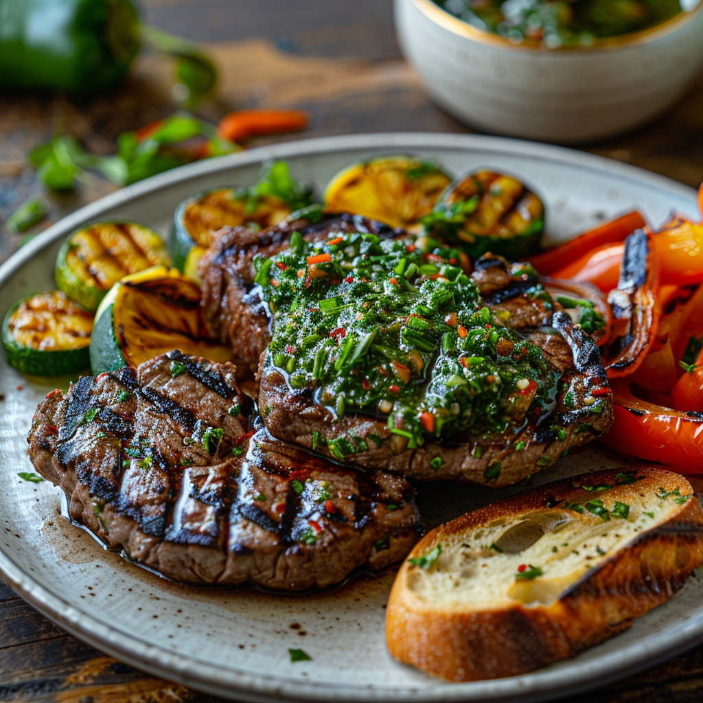 Sauce chimichurri argentine