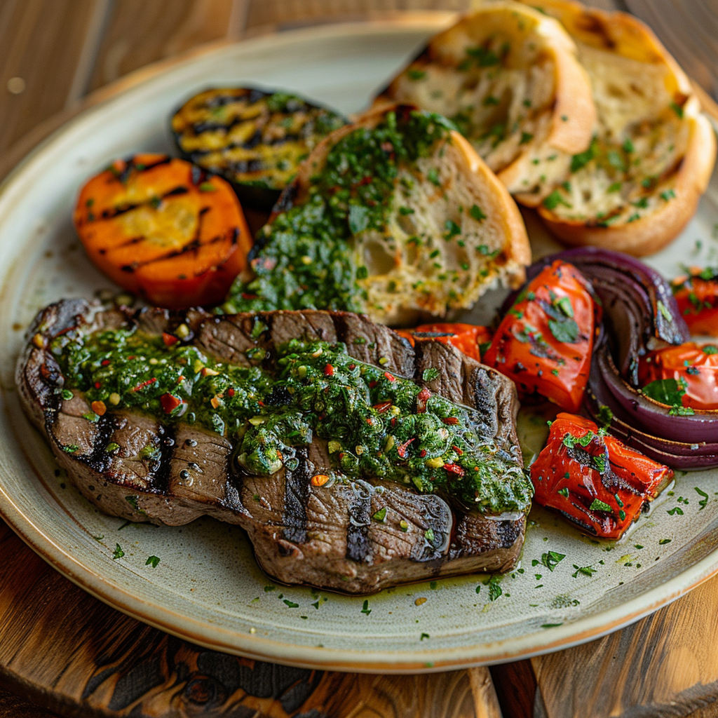 Sauce chimichurri argentine