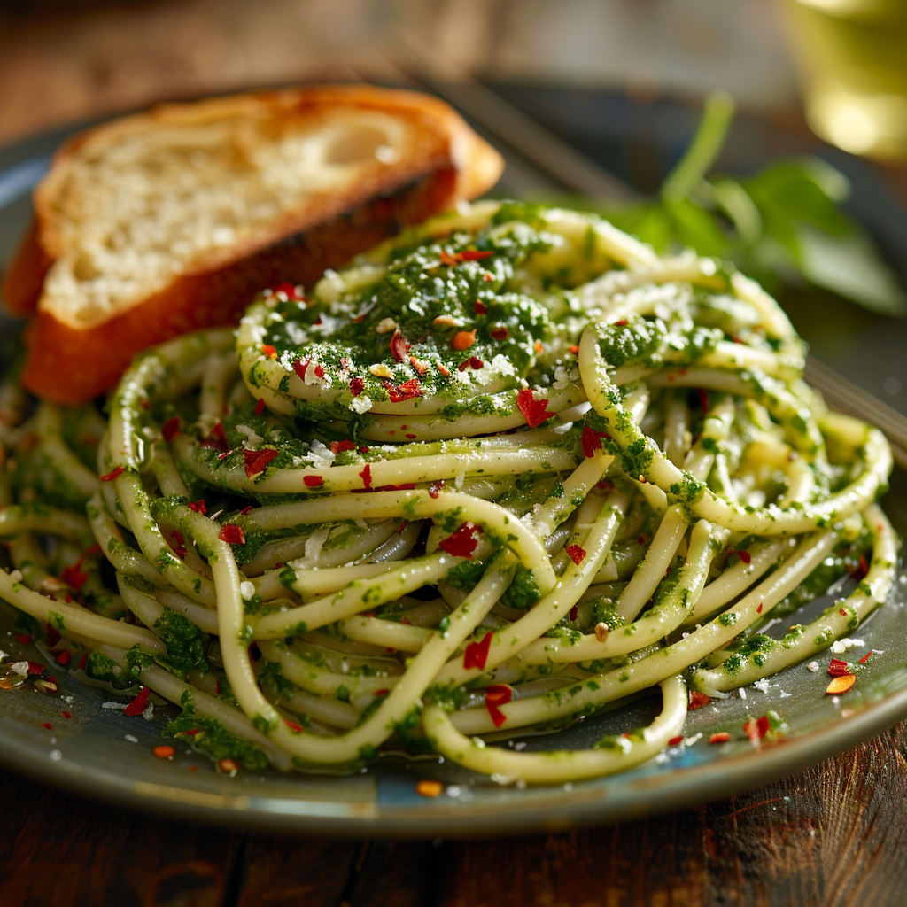 Sauce pesto de roquette