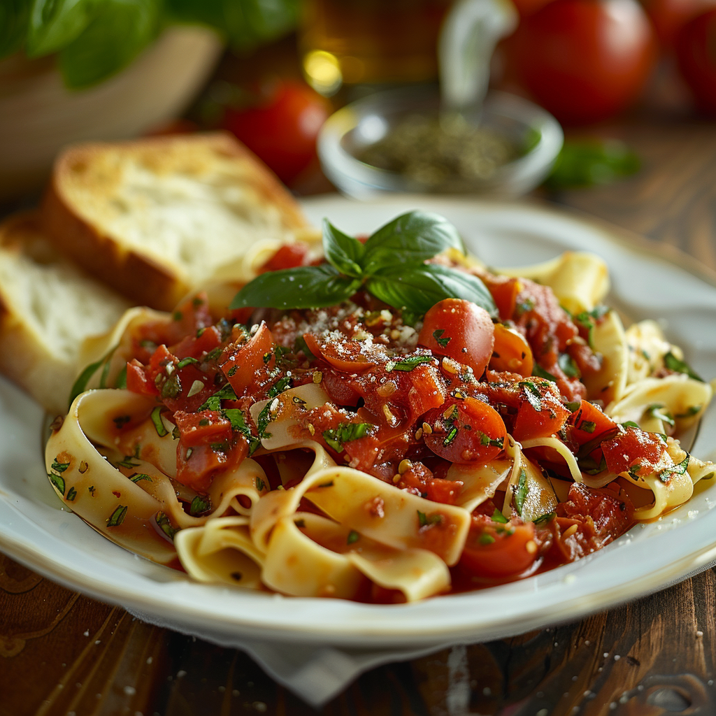 Sauce tomate basilic maison : Recette facile et savoureuse 1 Sauce tomate basilic maison