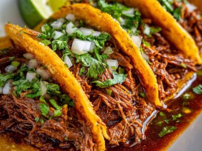 Tacos Birria Authentiques : Recette Savoureuse et Facile à Préparer