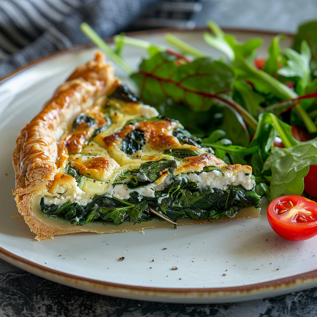 Tarte salée aux épinards et ricotta : Recette facile et savoureuse 2 Tarte salée aux épinards et ricotta