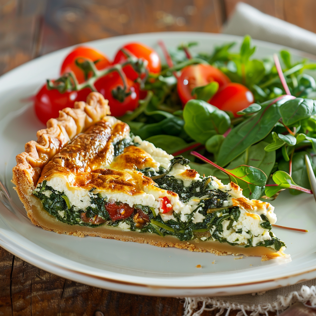Tarte salée aux épinards et ricotta : Recette facile et savoureuse 4 Tarte salée aux épinards et ricotta