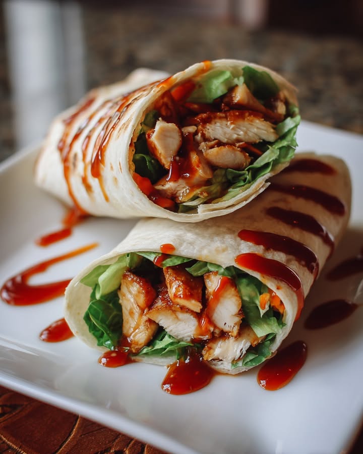 Wraps Poulet Chili