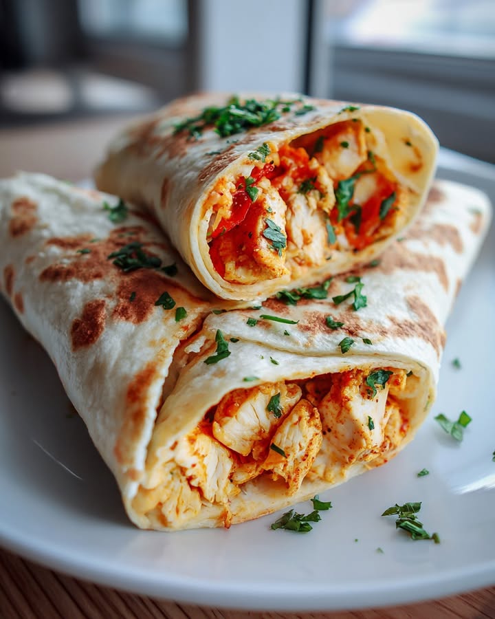 Wraps Poulet Fromage