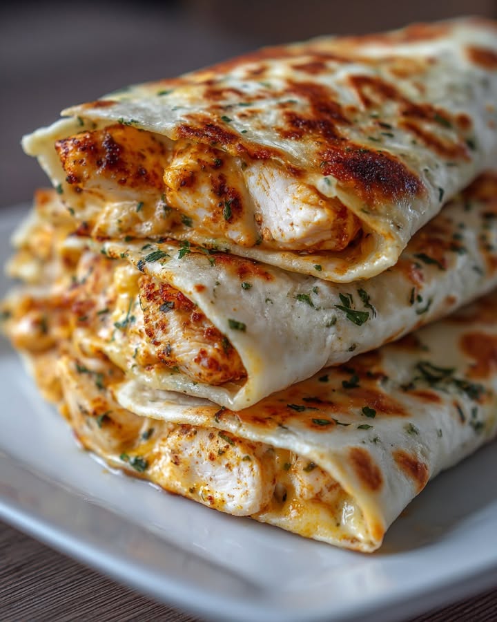 Wraps Poulet Fromage