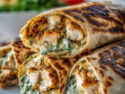Wraps Poulet Fromage : Recette Facile et Savoureuse