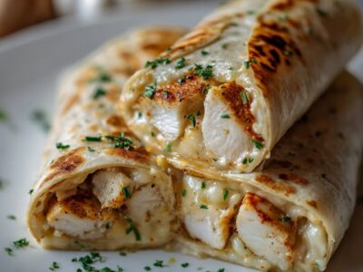 Wraps Poulet Fromage : Recette Facile et Savoureuse