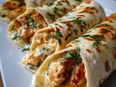 Wraps Poulet Fromage : Recette Savoureuse et Facile à Préparer