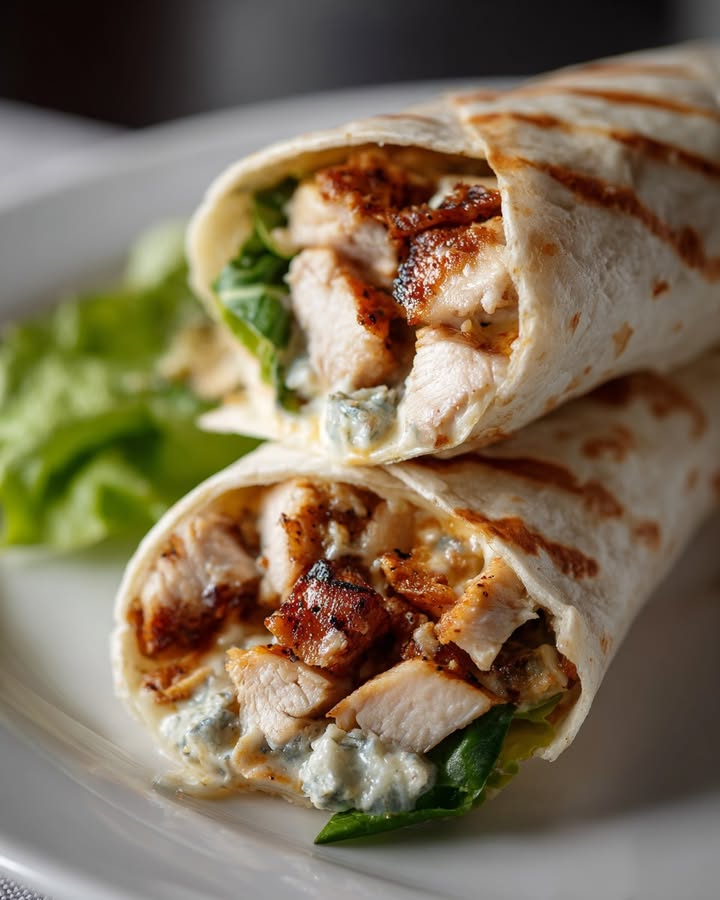 Wraps Poulet Fromagé