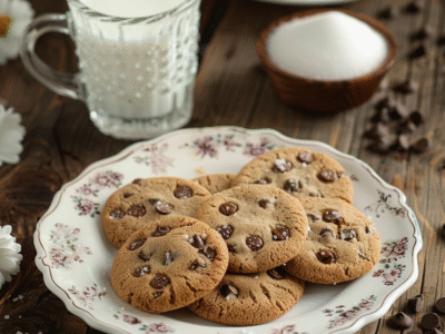 Cookie sans beurre : Recette facile et savoureuse