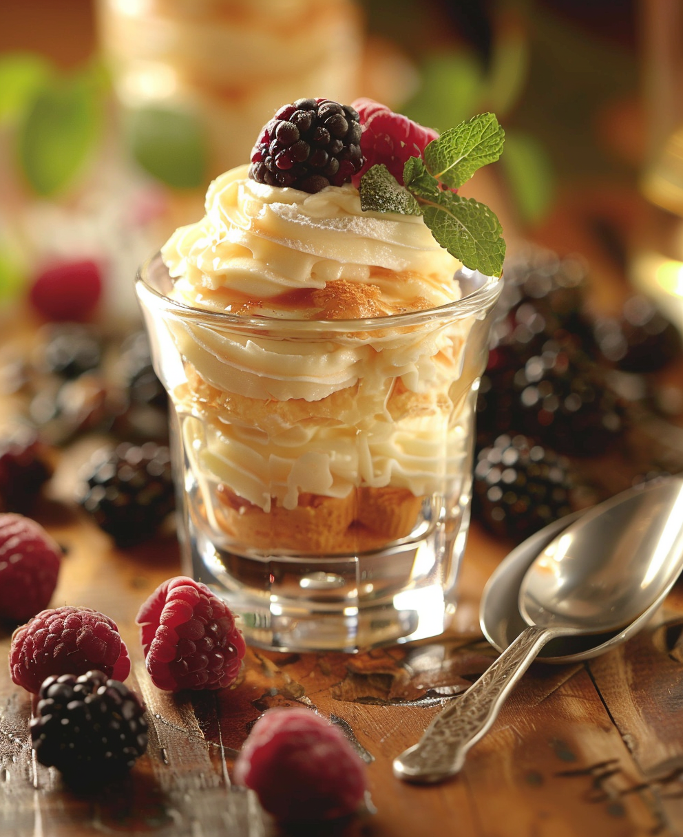 recette mini charlotte en verrine