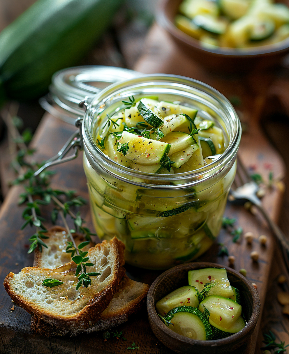 recette verrine courgette
