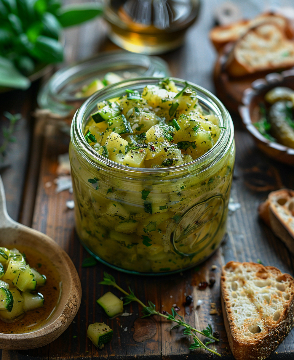 recette verrine courgette