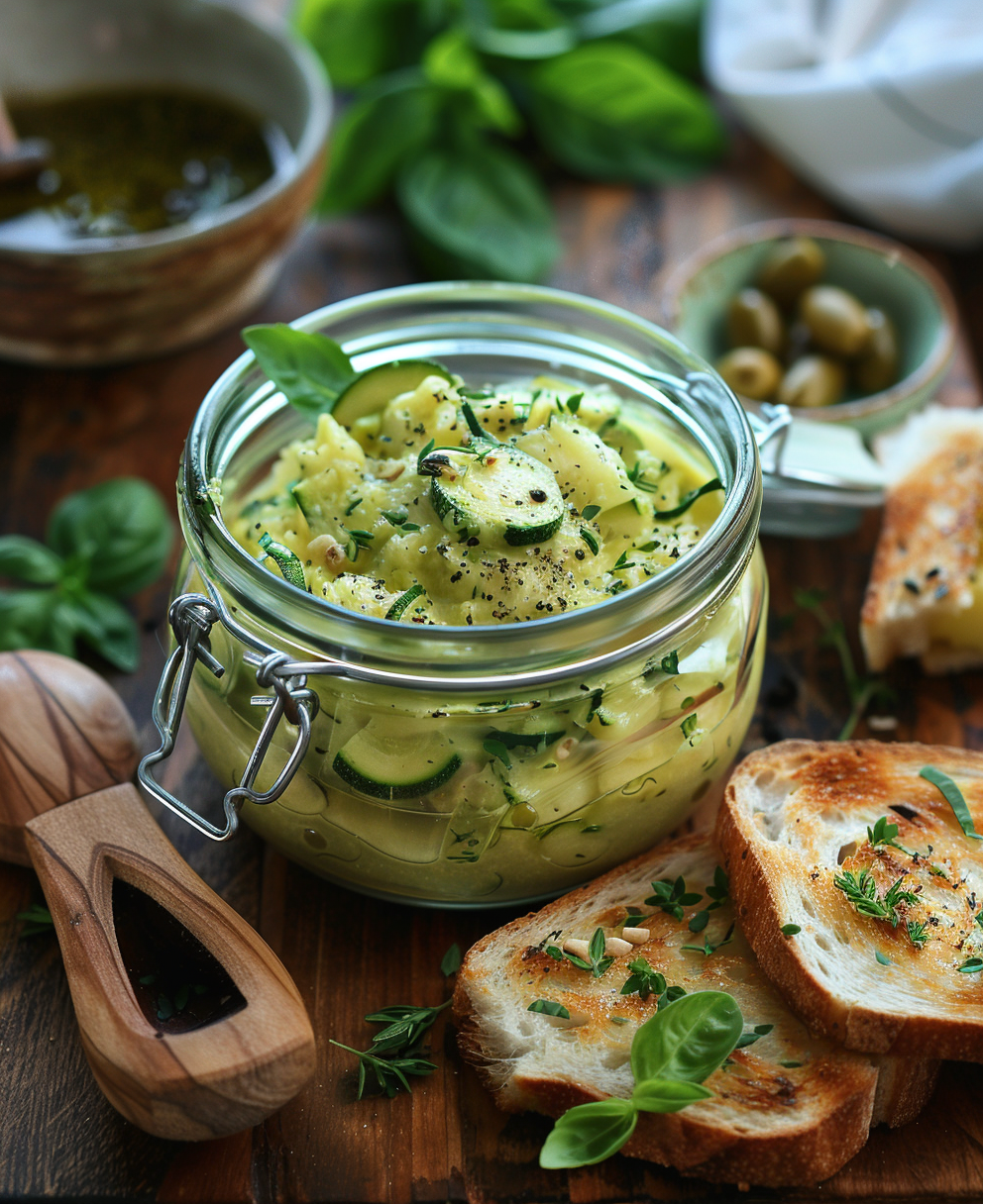 recette verrine courgette