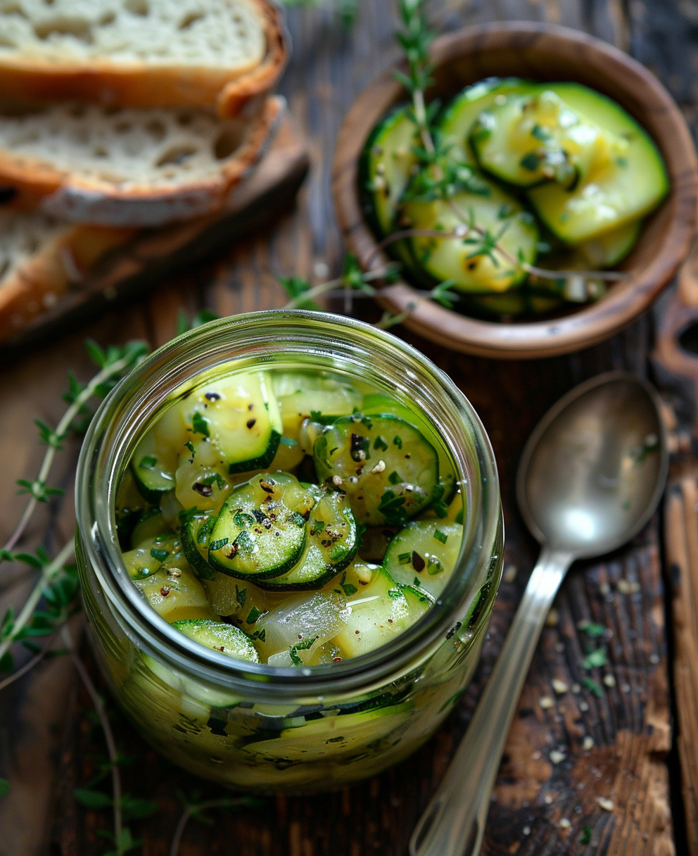 recette verrine courgette