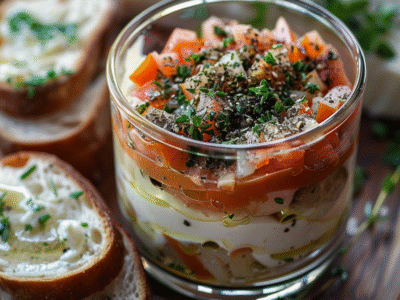 Recette Verrine en Entrée Facile et Rapide à Préparer