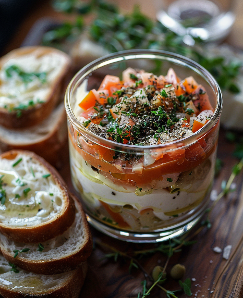 recette verrine en entrée